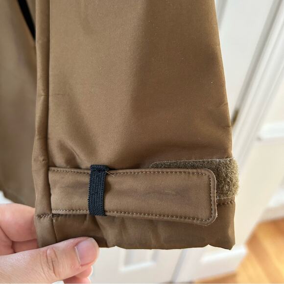 Rip Curl Brown Long Fleece Lined Surf Coat Soft-shell Waterproof - Picture 5 of 9